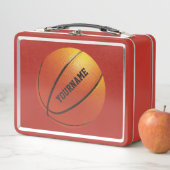 Individuelle Name Basketball Lunch Box (Beispiel)