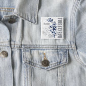 Individuelle Name Basketball Player Button (Beispiel)