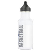 Individuelle Name Basketball Player Edelstahlflasche (Rechts)