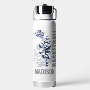 Individuelle Name Basketball Player Trinkflasche