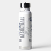 Individuelle Name Basketball Player Trinkflasche (rechts)