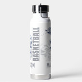 Individuelle Name Basketball Player Trinkflasche (Links)
