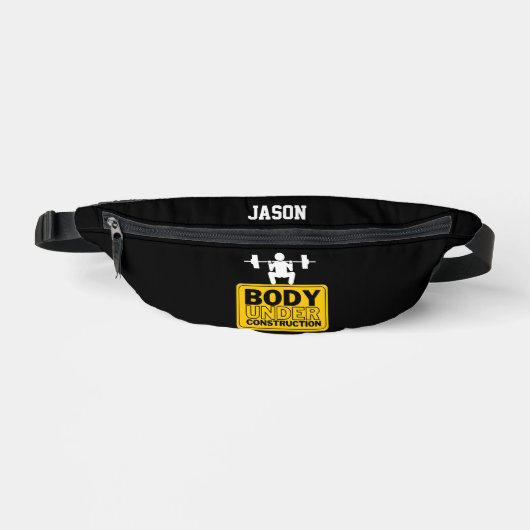 Individuelle Name Bauchtasche (Vorderseite)