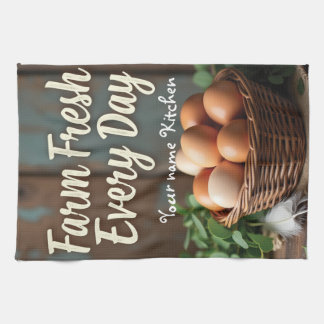 Individuelle Name Bauernhof Küche Wäsche Geschirrtuch