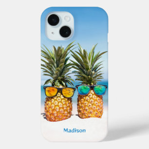 Individuelle Name Beach Ananas Case-Mate iPhone Hülle
