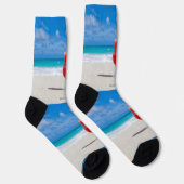 Individuelle Name Beach Coctail Socken (Rechts)