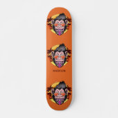 Individuelle Name Beach Monkey Skateboard (Vorne)
