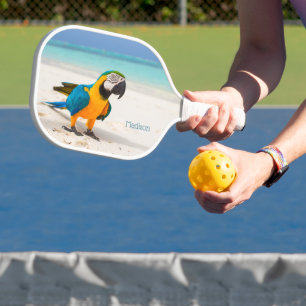 Individuelle Name Beach Parrot Pickleball Schläger