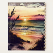 Individuelle Name Beach Planner, Custom Planer, Pl Planer (Rückseite)