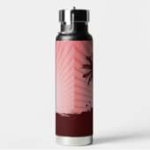 Individuelle Name Beach Surfer Trinkflasche (rechts)