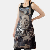 Individuelle Name bearbeitbarer Dampflokomotive Tr Schürze (InSitu)