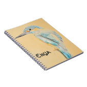 Individuelle Name Beautiful Bird Notebook Notizblock (Rechte Seite)