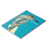 Individuelle Name Beautiful Bird Notebook Notizblock (Linke Seite)