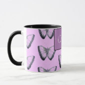 Individuelle Name Beautiful Butterfly Tasse (Links)