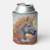 Individuelle Name Beautiful Unicorn Dosenkühler (Kanne Rückseite)