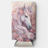 Individuelle Name Beautiful Unicorn Selters Dosenkühler (Vorderseite)