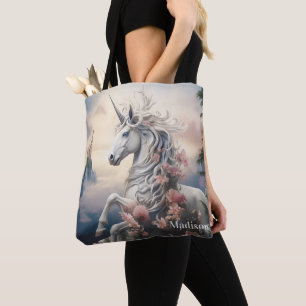 Individuelle Name Beautiful Unicorn Tasche