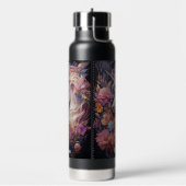 Individuelle Name Beautiful Unicorn Trinkflasche (Links)