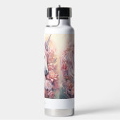 Individuelle Name Beautiful Unicorn Trinkflasche (rechts)