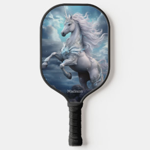 Individuelle Name Beautiful Unicorns Pickleball Schläger