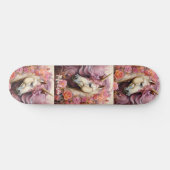 Individuelle Name Beautiful Unicorns Skateboard (Horizontal)
