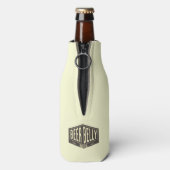 Individuelle Name Beer Bauch Bly Brise schöne Flas Flaschenkühler (Flasche Rückseite)