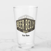 Individuelle Name Beer Bly Brise Brier Glass Glas (Rückseite)
