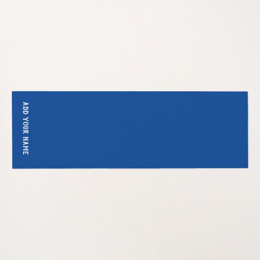 Individuelle Name bei Back Funny Yogamatte (Rückseite (Horizontal))