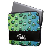 Individuelle Name bei Gradienten Laptopschutzhülle (Vorderseite Links)