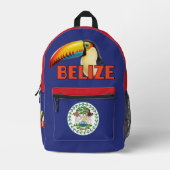 Individuelle Name Belize Bedruckter Rucksack (Vorderseite)