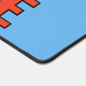 Individuelle Name BELIZE Toucan Schreibtischunterlage (Ecke)