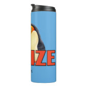 Individuelle Name BELIZE Toucan Thermosbecher (Nach rechts gedreht)
