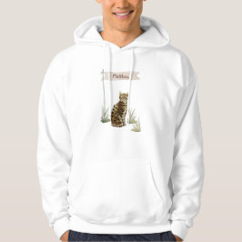 Individuelle Name Bengalisch Katze Haustier Hoodie