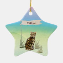 Individuelle Name Bengalisch Katze Haustier