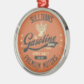 Individuelle Name Benzinmotoren Retro Mechanische  Ornament Aus Metall (Links)