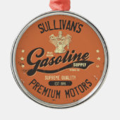 Individuelle Name Benzinmotoren Retro Mechanische  Ornament Aus Metall (Vorne)