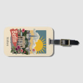 Individuelle Name Berlin, Deutschland Gepäckanhänger (Vorderseite (Horizontal))