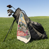 Individuelle Name Berlin, Deutschland Golfhandtuch (Gras)