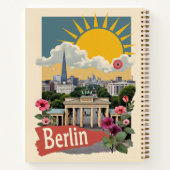 Individuelle Name Berlin, Deutschland Notizblock (Rückseite)