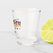 Individuelle Name Berlin Deutschland Schnapsglas (Rechts)
