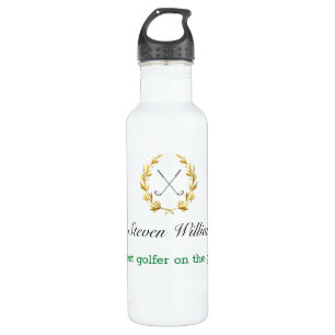 Individuelle Name Best Golfer Wasserflasche Edelstahlflasche