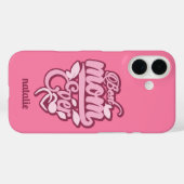 Individuelle Name "Best Mama Ever" Case-Mate iPhone Hülle (Rückseite (Horizontal))