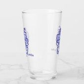 Individuelle Name "Best Mama Ever" Glas (Links)