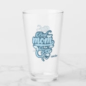 Individuelle Name "Best Mama Ever" Glas (Vorderseite)