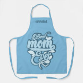 Individuelle Name "Best Mama Ever" Schürze (Vorderseite)