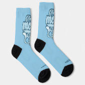 Individuelle Name "Best Mama Ever" Socken (Rechts)