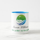 Individuelle Name Beste Golfer Kaffee Tasse (Mittel)