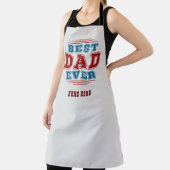Individuelle Name Bester Vater je Vatertag Geschen Schürze (InSitu)