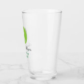 Individuelle Name Bestes Golfer-Bierglas Glas (Links)