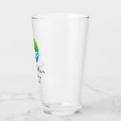 Individuelle Name Bestes Golfer-Bierglas Glas (Links)